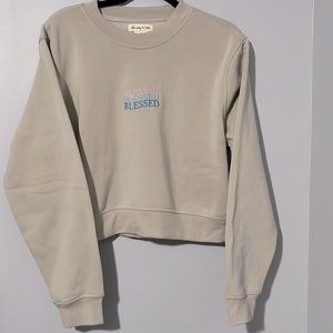 Blessed half sweatshirt
